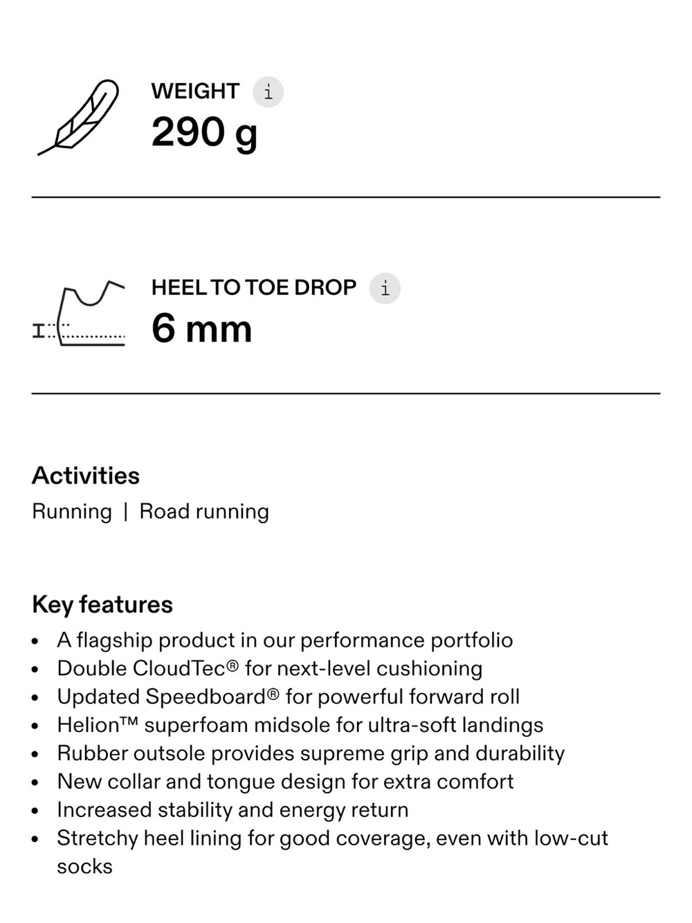 On Running Men's Cloudmonster Shoes - Black/White - Picture 2 of 6